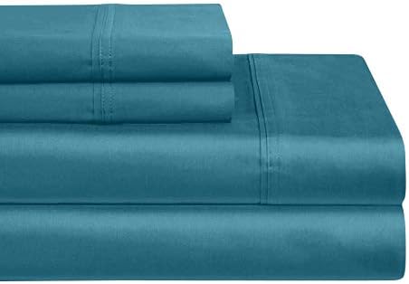 Home Sweet Home Dreams Inc Luxurious Collection 1000 Thread Count 100% Egyptian Cotton Sheet Set (Twin, Teal)